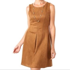 Roz & Ali suede feel dress size 8